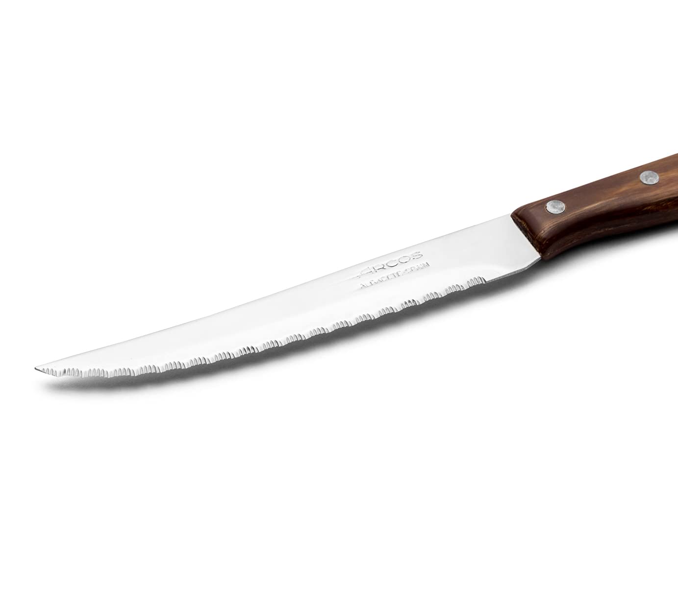 Arcos Serie Latina, Cuchillo Chuletero, Hoja de 105 mm, Mango Madera