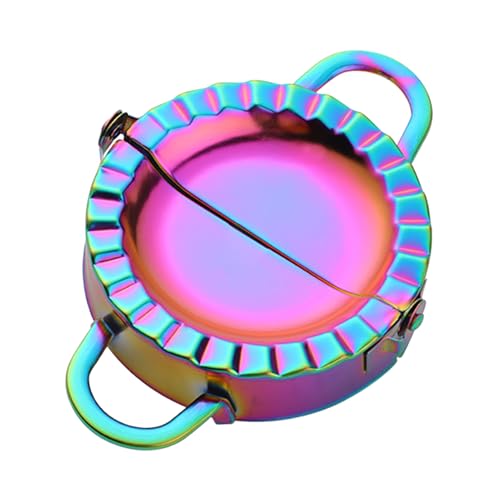 Tortilla Sealer Crimper Manuelles Teigwerkzeug, Küchenstempelhersteller, Backzubehör, robuste Lebensmittelpresse für Zuhause, Köche, Mahlzeiten, Planer, Abendessen,