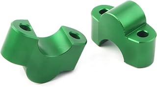 SIKUAI Abrazaderas de montaje para elevador de manillar de motocicleta CNC para Z900RS 2018 2019 2020 Verde