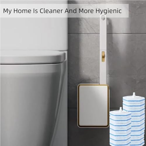 Image of Toilet Stick Wall Mounted Bracket, Wall Mounted Holder for Clorox Toilet Wand