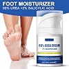 60% Urea plus 2% Salicylic Acid Foot Cream, Intense Hydration for Dry Cracked Feet Hands and Unisex Whole Body Lotion Moisturizer Hydrate & Nourish Foot Care for Softens Skin Exfoliates Dead Skin