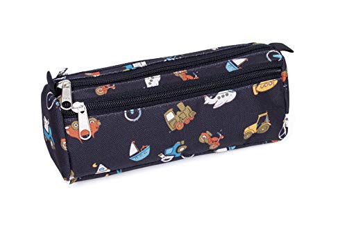 Estojo LS EE2089 com divisão principal mais 2 bolsos