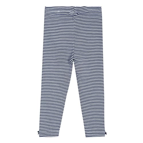 Image of miniklub Girls Navy Blue & White Striped Trousers