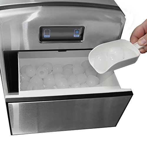 Gino Gelati GG-175W de Luxe Digitaler Edelstahl Eiswürfelbereiter Eiswürfelmaschine Icemaker – Bild 7
