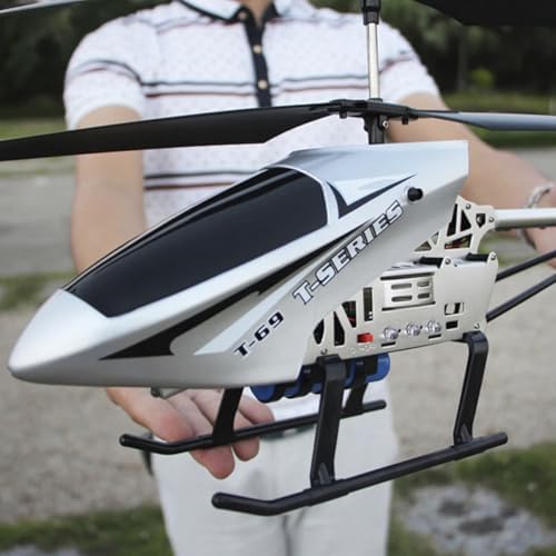 Helicóptero de Controle Remoto Grande 80cm RC – 2.4G 3.5CH, Bater...