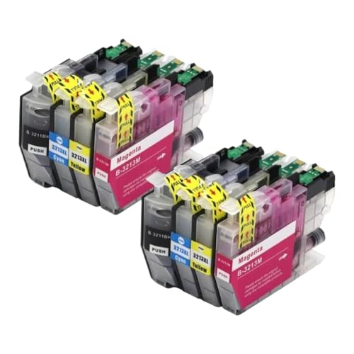 Cartucho de tinta compatible con Brother DCP-J772DW MFC-J895DW pack de 2 juegos completos de 4 colores