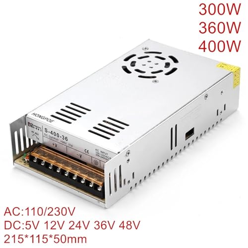Transformador AC DC 36V para dar energía constante a impresoras 3D y CNC caseras 2