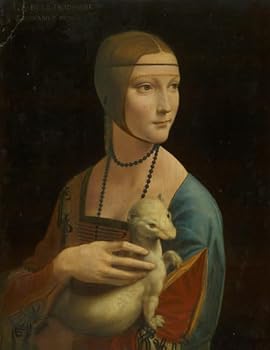 Leonardo da Vinci LARGE Notebook #3: Cool Artist Gifts - Lady With An Ermine Leonardo da Vinci Notebook College Ruled to Write in 8.5x11" LARGE 100 Lined Pages