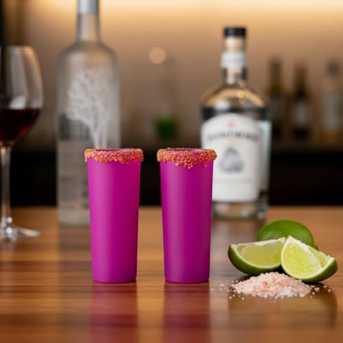 Image of Bar Box Shot Glasses (Set of 2) (Pink)