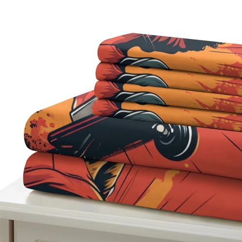 Parure de lit chaton 3D microfibre douce pour chambre ado douce - 6