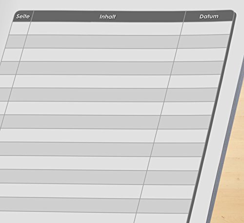 Bullet Journal: Punktraster Notizbuch (Ca. A5) + 100 Seiten + Vintage Softcover | TOP Motiv: Zerkratzt | Dot Grid Journal, Kalligraphie Übungsheft, Punktpapier +++ Jetzt mit Register +++