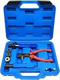 ZKTOOL Werkzeug zum EIN- und Ausbau der Einspritzdüsen-Öldichtung, Kompatibel mit BMW N13 N14 N18 N20 N26 N43 N55 N63 S55 S63 B38 B48, OEM 130190, 130280