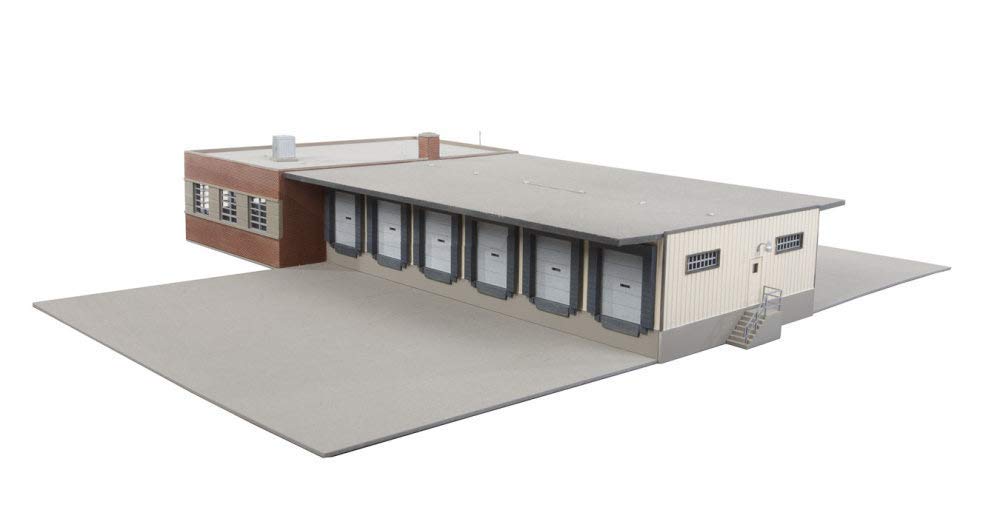 Walthers Cornerstone HO Scale Cross-Dock Truck Facility Model Kit - Multi-Colored