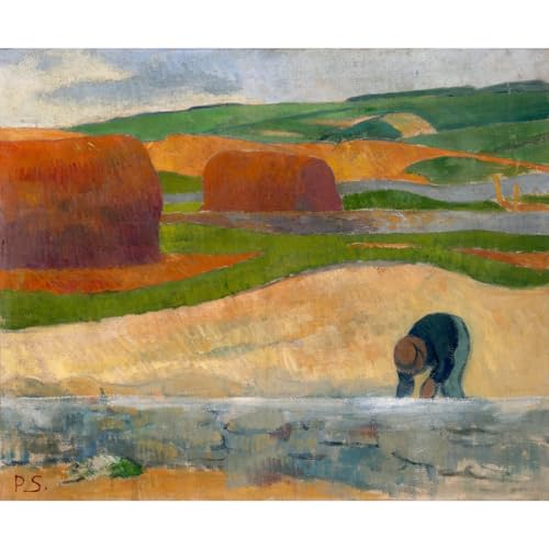 Toile Serusier Ramasseur d'algues pour sublimer votre salon moderne
