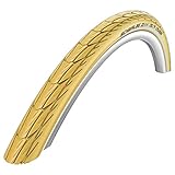 Tamaño: 26 x 1 3/con 590 Schwalbe Delta Cruiser K-Guard HS 431 700x35 - Neumático con Cuentas de Alambre, Color Crema