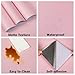 Pink Contact Paper Peel and Stick Wallpaper, Self-Adhesive Removable Contact Paper, Pink Vinyl Wrap Sticker Wallpaper for Girls Room Cabinets Bedroom Wall Furniture Home Decoration 15.7