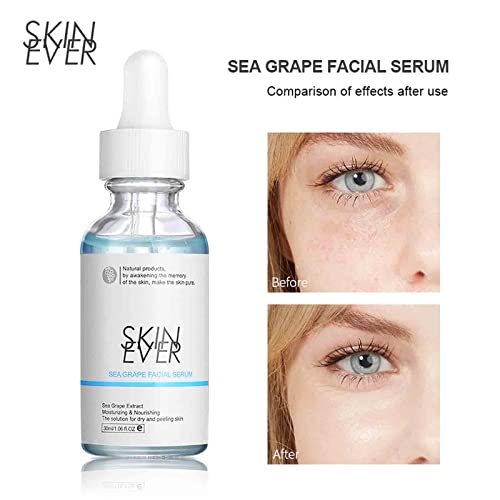 Luminea Sea Grape Facial Serum, Anti Aging Facial Serum For Women, Korean Skin Care Beauty Products Serum, Shrink Pore Hydrates And Moisturizes Skin,Suitable For All Skin Type (2Pc) #TOP1