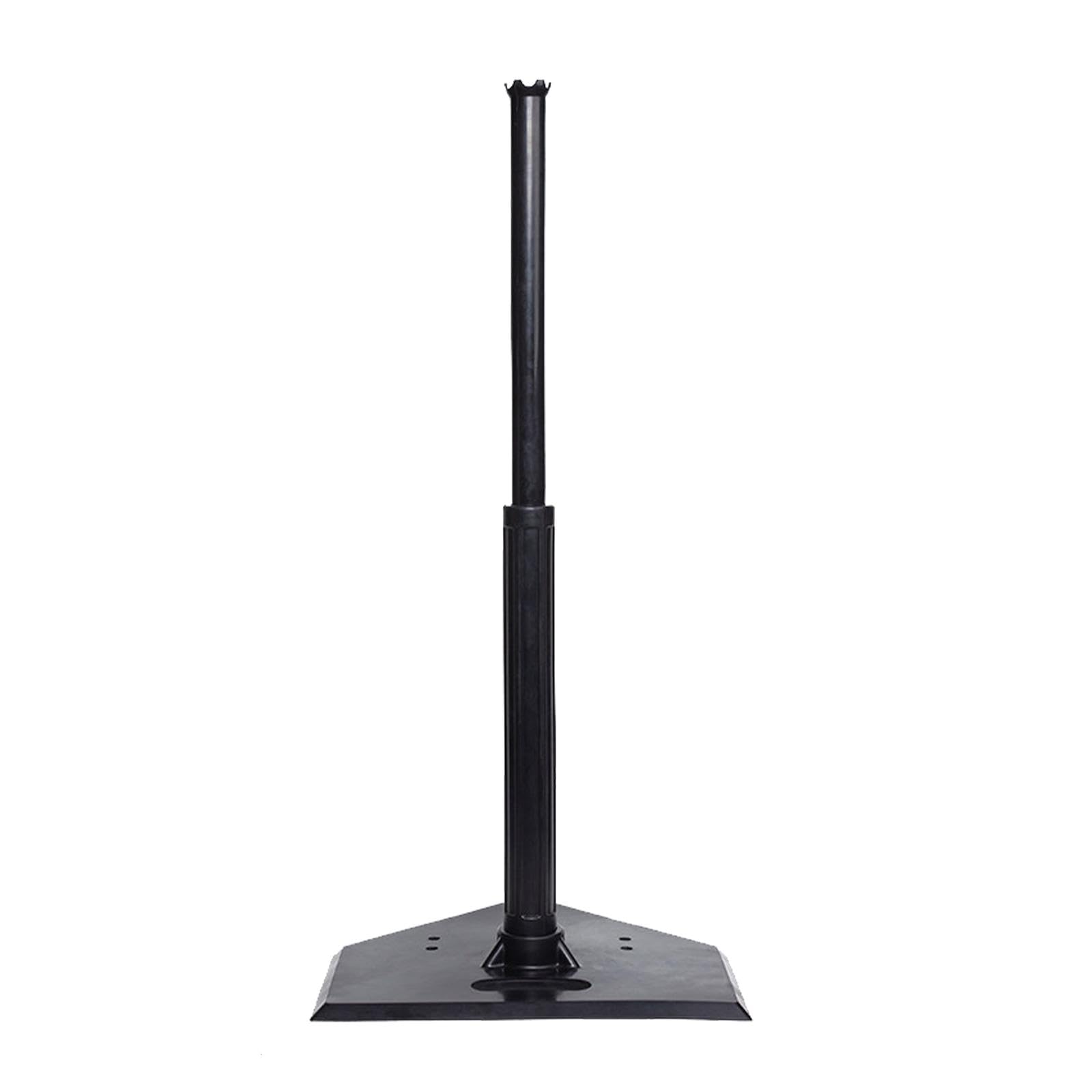 Perfeclan Baseball tee Soporte Entrenamiento Bateo Ajustable Herramienta Goma PVC Portátil Resistente Fácil Montaje Adecuado para Niños Adultos Formación