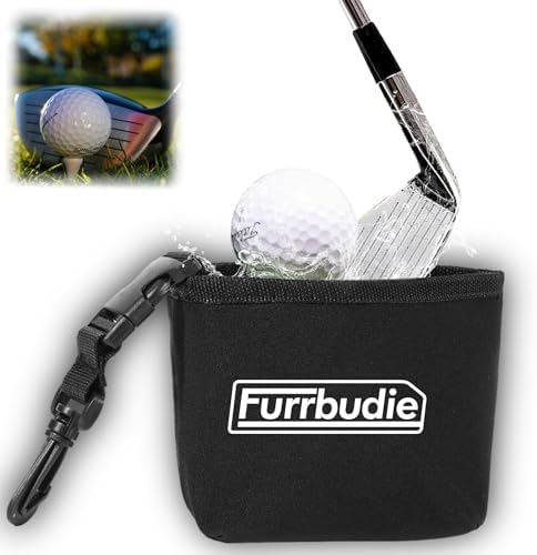 Furrbudie Golf Club Cleaning Bag, Golf Ball Cleaner Scrub Bag Accessories, Pouch Golfball Washer Pocket Wipe Bag, Cleaner Pouch Detachable Washer Pocket for Men Furrbudie Golf Club Cleaning Bag, Golf Ball Cleaner Scrub Bag Accessories, Pouch Golfball Washer Pocket Wipe Bag, Cleaner Pouch Detachable Washer Pocket for Men