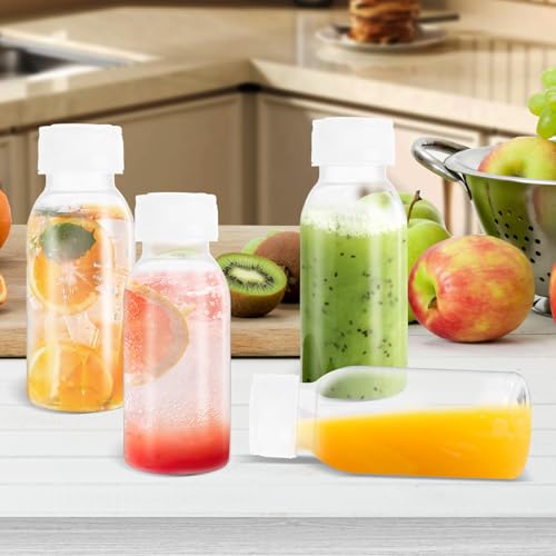Botellas de batidos de 200 ml ASelected con tapas herméticas para almacenamiento, pack de 10 6