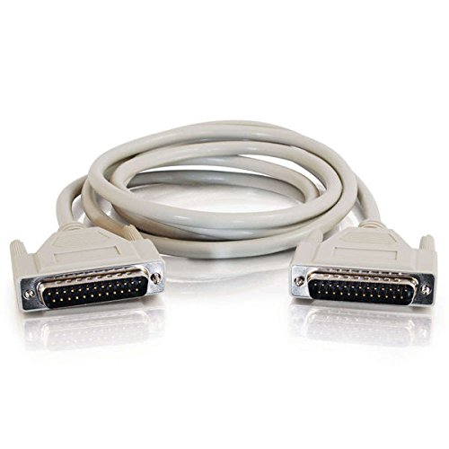 C2G 02664 Db25 M/M Serial Rs232 Cable, Beige (3 Feet, 0.91 Meters) #TOP2