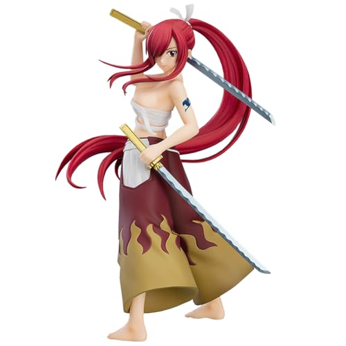 Zhongkaihua Fairy Tail Erza Scarlet - Figura de acción (17 cm)