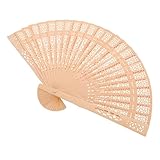 Fait à la main : chaque éventail pliable est à la main avec soin, ce qui rend chaque pièce, décoration d'éventail en bois, éventail à main