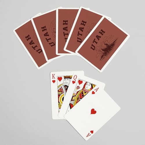 Lantern Press Utah Baraja de 52 Cartas Tamaño Póker miniatura 7