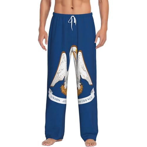 Pantalon de pyjama pour homme Louisiane en micropolaire avec poches