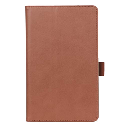 ISIN Premium PU Folio Funda Case Cover Carcasa para 8,0 Pulgadas Huawei Matepad T8 KOB2-W09 KOB2-L09 KOB2-L03 (No para Mediapad M3 8,4, T3 8,0, M5 8,4, M6 8,4) Android Tablet PC(Marrón)