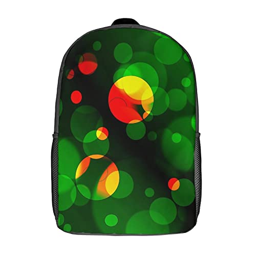 Cadeaux pour enfants et adolescents : le sac d'école verte unisexe à motif imprimé 3D