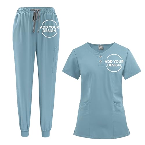 Combinaison d'infirmière personnalisée avec pantalon médical pour femme
