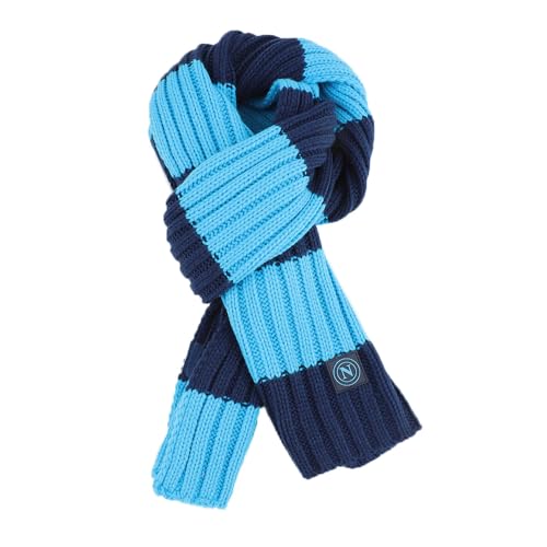Bufanda de punto a rayas 100% PC Enzo Castellano producto oficial SSC Napoli 3