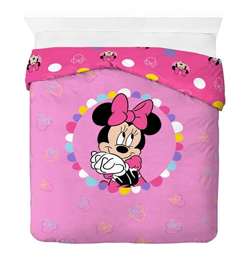 Funda de edredón infantil de Minnie Mouse súper suave para el descanso de niños 6