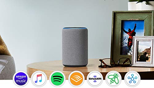 Echo Plus (2Nd Gen) - Premium Sound With Built-In Smart Home Hub - Heather Gray #TOP7