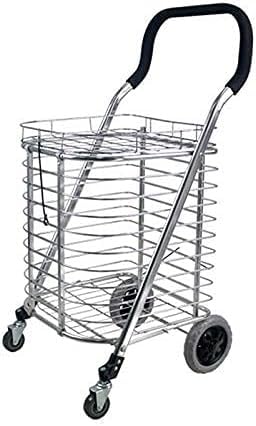 Shopping Trolleys Can Climb The Stairs Shopping Cart Folding Hand Cart Shopping Cart Home Pull Trailer Portable Carts miniatura 4