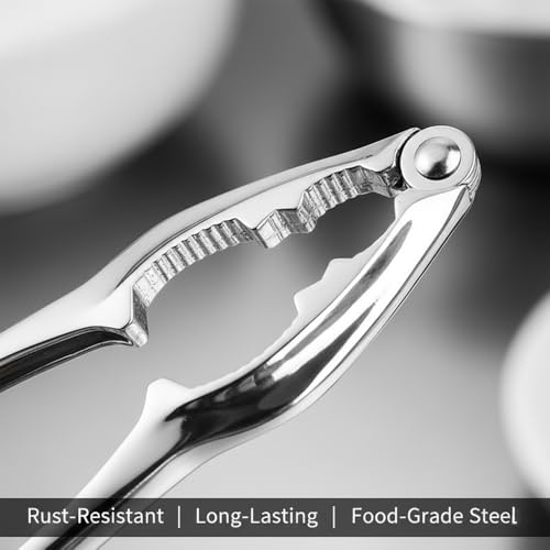 Nut Cracker Style A - Stainless Steel for Smooth, Safe, Effortless- Reliable Kitchen Tool for Easy Mealtime Preparation (Nut Cracker Style A) - Image 3
