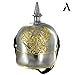 AnNafi® German Pickelhaube Military Helmet |Steel Imperial Prussian Officer Spiked | WWI & WWII Helmets Replica