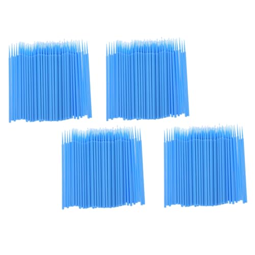 Baluue Multipurpose Beauty Swabs Set 4pcs Safe Applicator Sticks for Eyebrows Lipstick Makeup