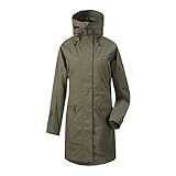 grundens parka 32/34/40/44 Didriksons W Ilma Parka 2 Grün, Damen Isolationsjacke, Größe 44 - Farbe Fog Green