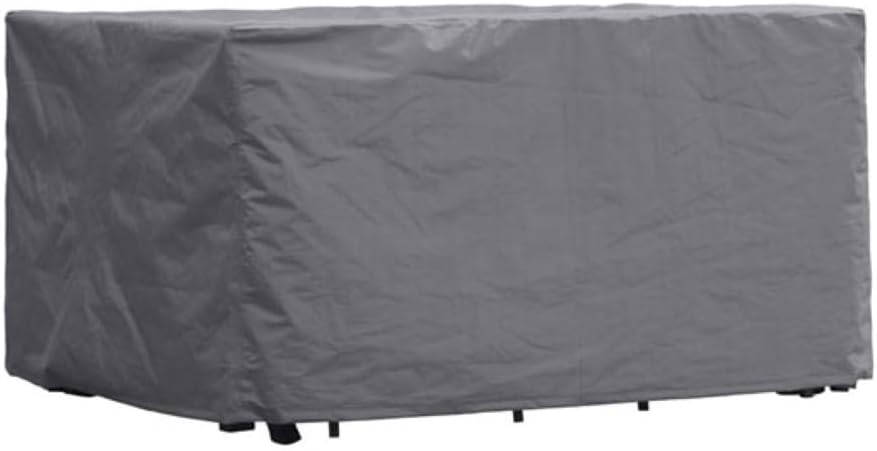 Perel Garden OCGS-M Protective Cover for Rectangular Lounge Set - M, Black, 185 x 150 x 95 cm