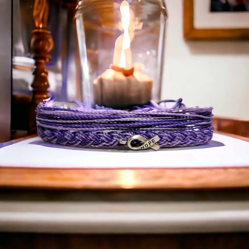 Alzheimer Awareness Bracelet, In Support of Loved Ones Battling Alzheimer2