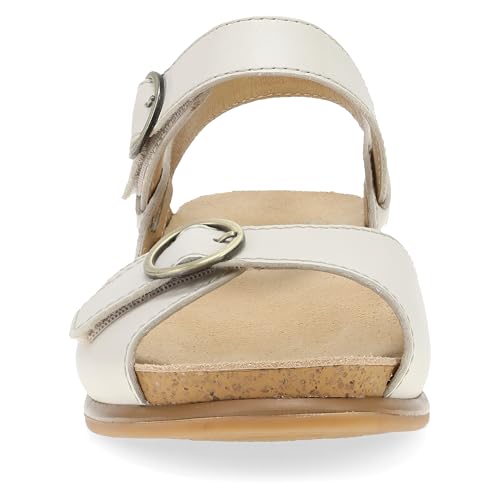 Image of Dansko Candace Wedge Sandal for Women -Comfortable Wedge with Arch Support -Fully Adjustable Straps-Versatile Casual to Dressy Footwear -Lightweight Rubber Outsole