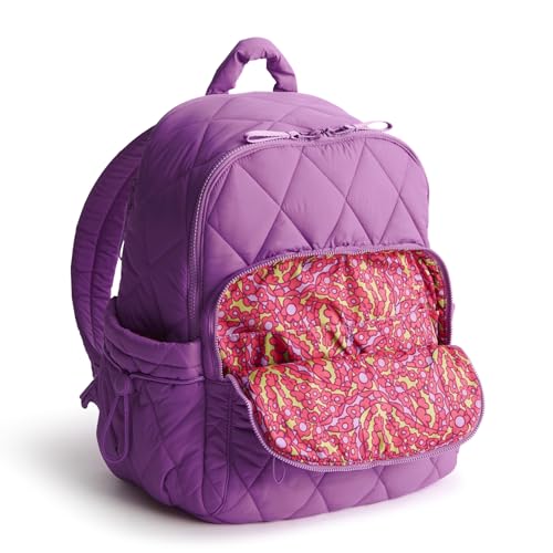 Image of Vera Bradley Women's Featherweight Bancroft Backpack, Iris Orchid, One Size