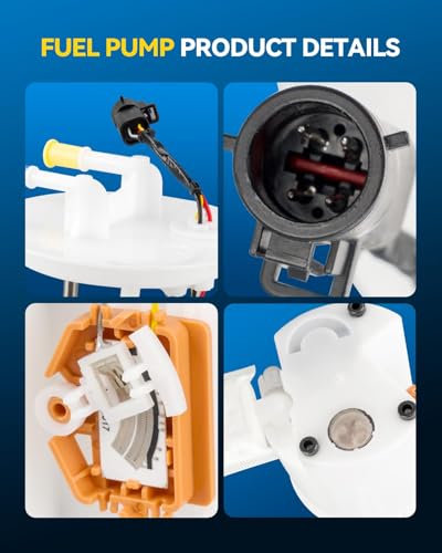 Image of PHILTOP Electric Fuel Pump Assembly FG1268 for 2007-2008 Ford Escape GAS