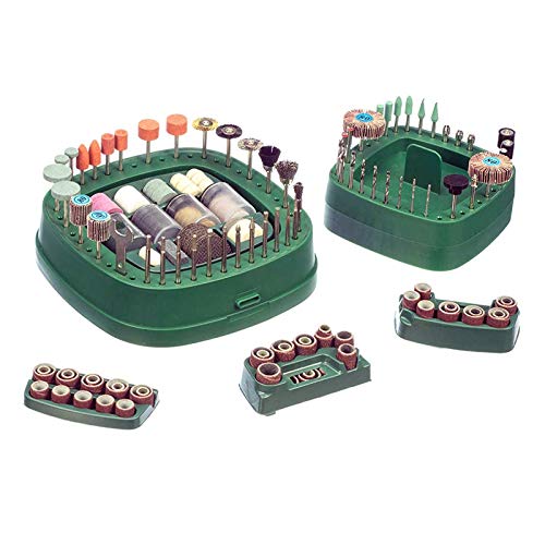 Universal Tool 276 Pc Rotary Tool Accessories Kit with Revolving Stand