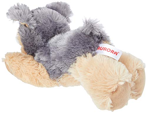 Aurora, 31300, Mini Flopsies Cutie Yorkshire Terrier, 20,3 cm, weiches Spielzeug, cremefarben, 20,3 cm