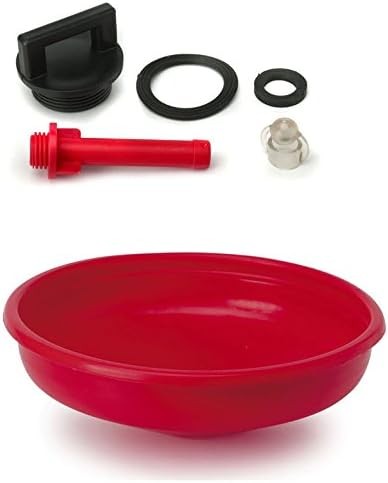 Abbeveratoio In Lamiera Da 30 Litri Per Polli E Galline - Ricambio Resistente - Foto 3