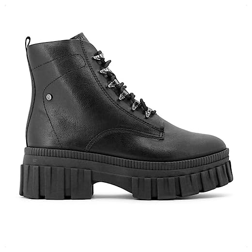 Bota Coturno Ramarim Zíper Tratorada Feminina