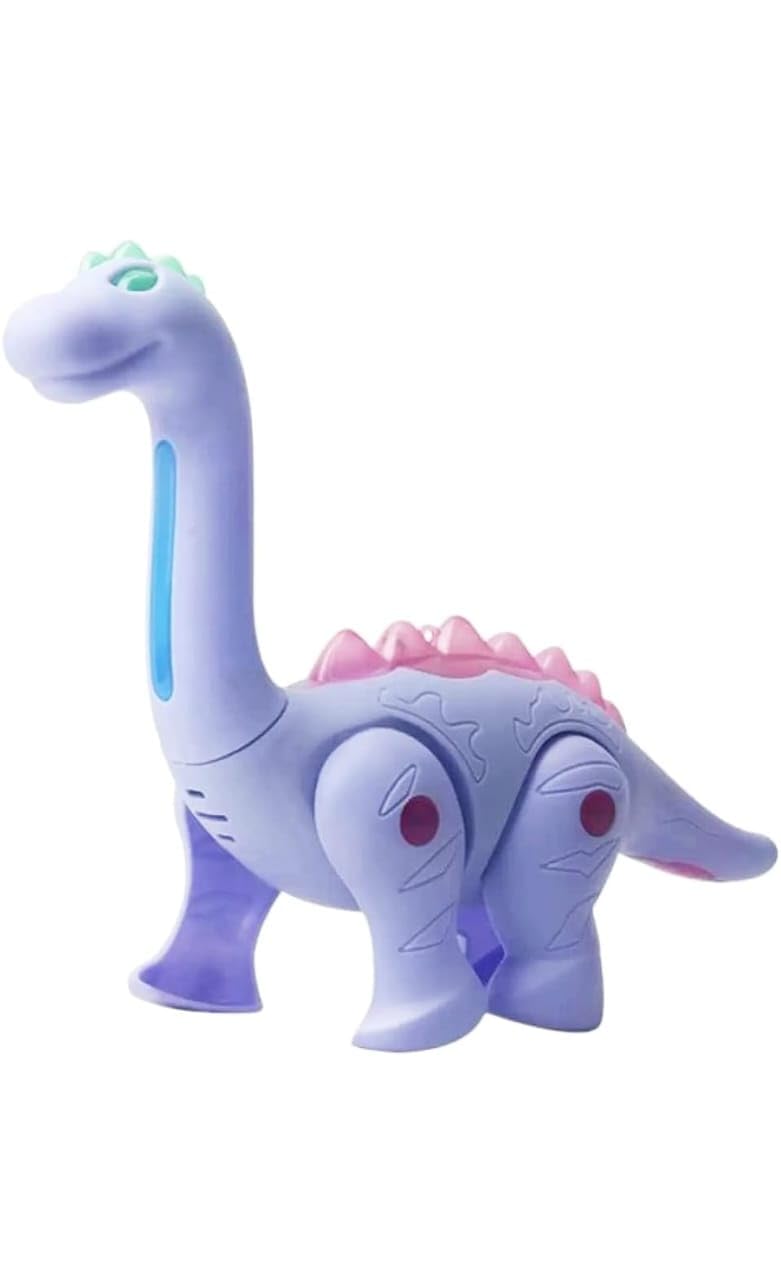 Jency Enterprise Dinosaur Adventure Electric Toy for Kids Wonderful Musical Flash Light Walking Animal Toy-Color as per Stock